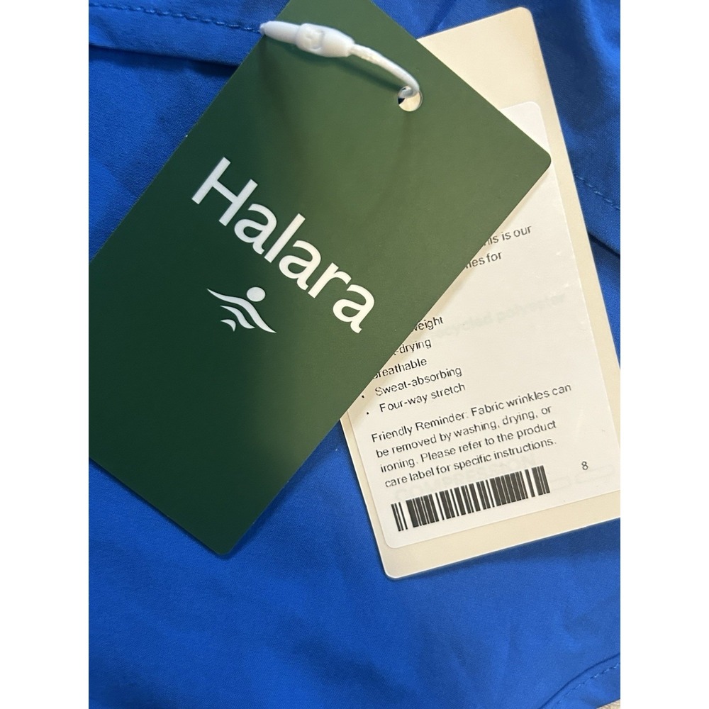 Halara NEW - Breezeful Backless Racerback Size Medium High Low Flowy Midi Dress - Picture 6 of 16